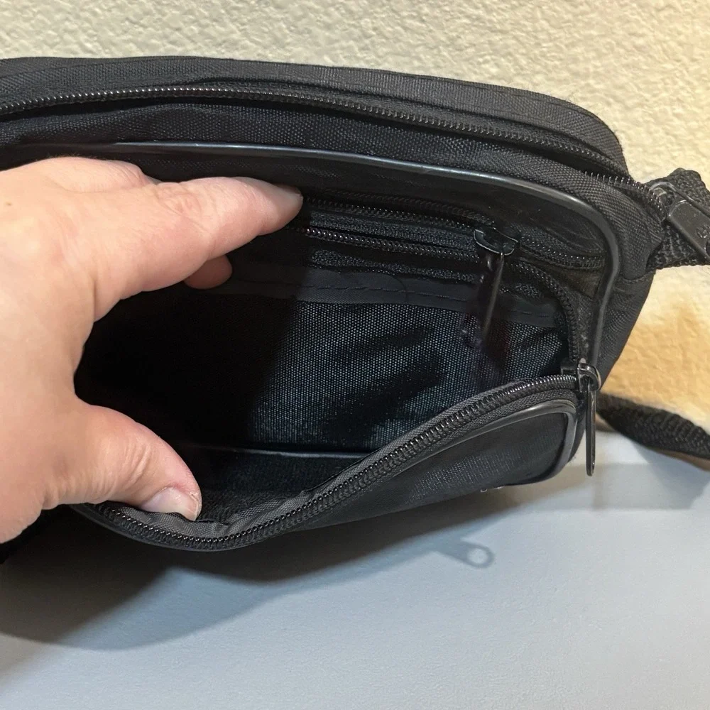 Profoto Black Camera Travel Bag Crossbody Adjustable 3 Sections Zip Waterproof